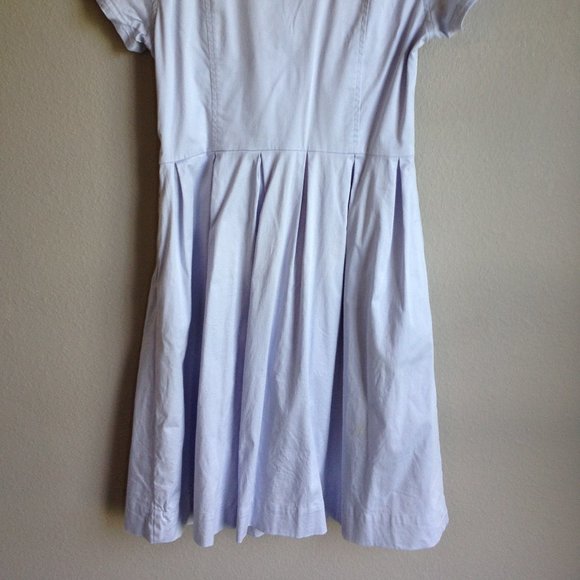 PERFECT SUMMER SATEEN PLEATED DRESS size 6 - Picture 3 of 3